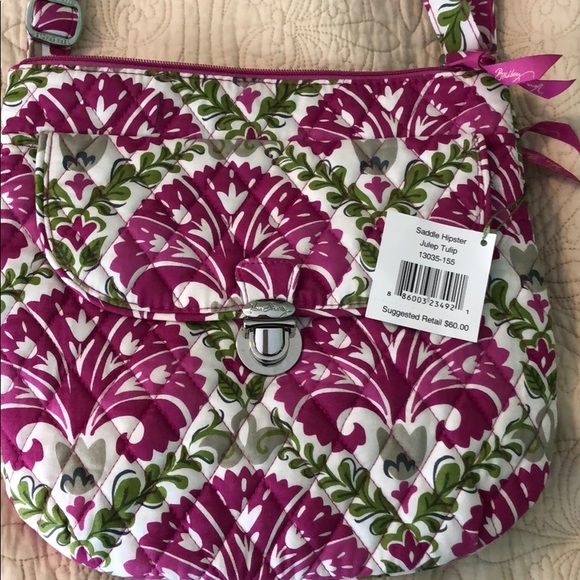 Vera Bradley Handbags - *SALE* Vera Bradley Saddle Hipster Bag Julep Tulip